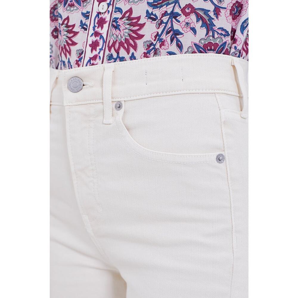 VERONICA BEARD Carson High Rise Ankle Flare - Ecru Size 28 NWT D0074 - Picture 5 of 7